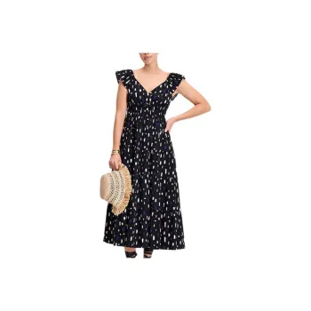 Kate Spade Mainline Collection SS25 Sleeveless Dress Women's Black