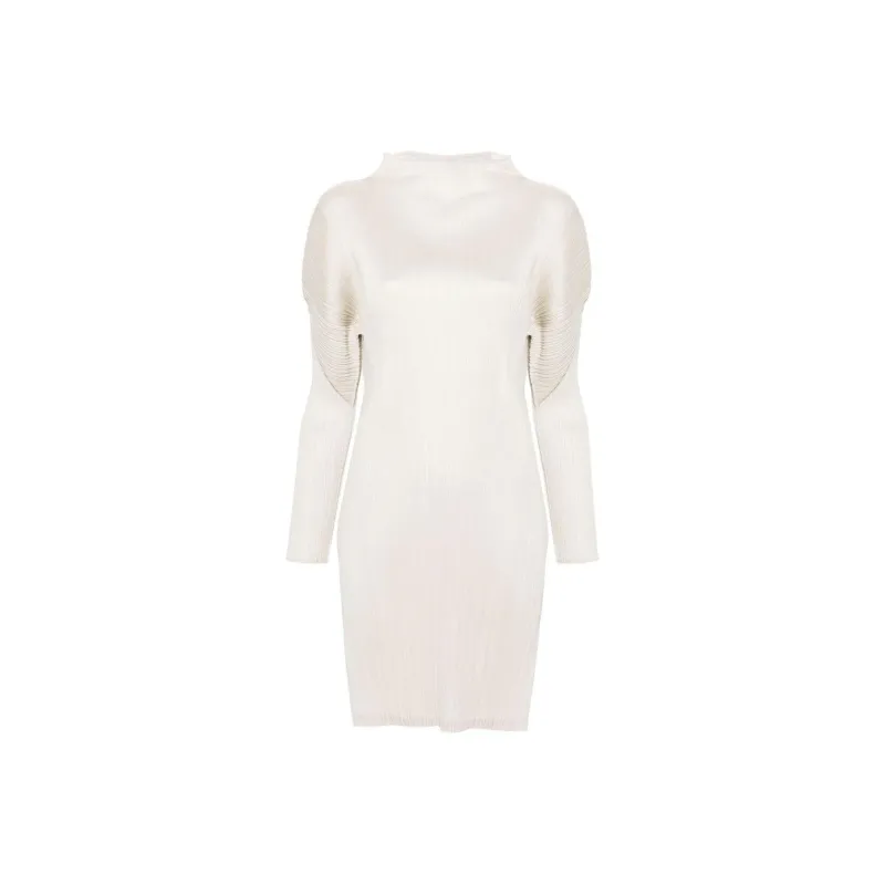 PLEATS PLEASE ISSEY MIYAKE Side-slits Plissé Tunic-0