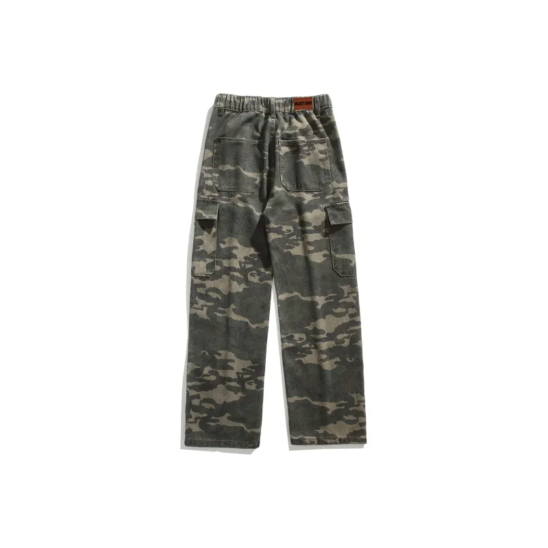 GALAXY FAIRY Jeans Unisex Camouflage-1