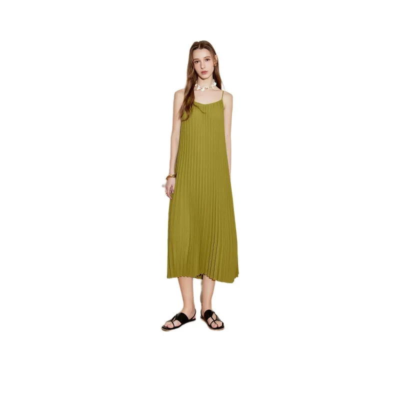 Initial Language Slip Dress Women's-0