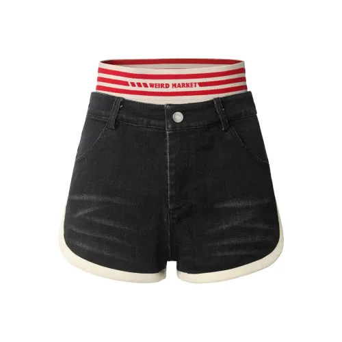 WEIRD MARKET Denim Shorts Women's