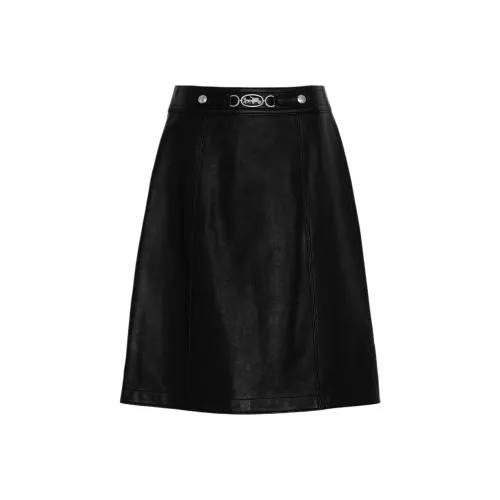 COACH Casual Short Skirts Women's Black