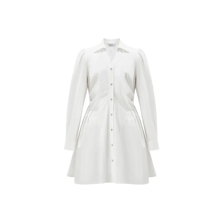 TAMMY TANGS Long Sleeved Dress Women's White-0
