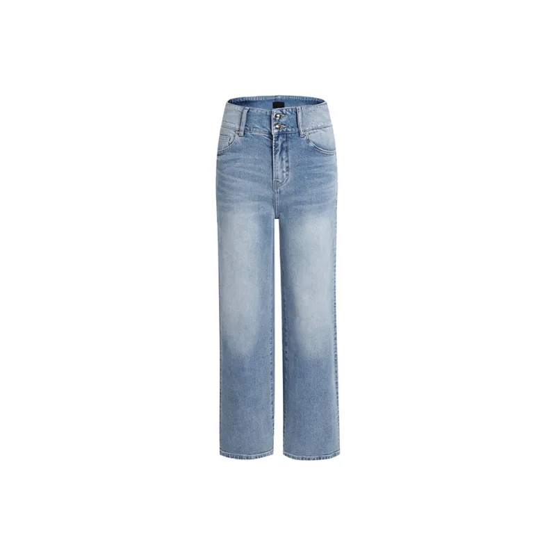 LIUREGALI Jeans Women's Blue-0