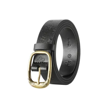 15 MINS PU Leather Belts Women's Width 2.8cm