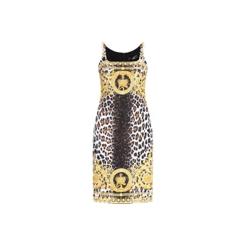 VERSACE Pattern Printed Sleeveless Dress