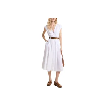MICHAEL KORS SS24 Sleeveless Dress Women's White