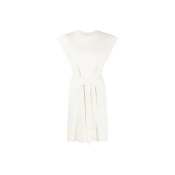 VINCE Tied Waist Mini Dress