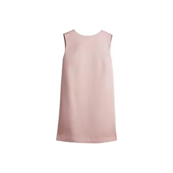 H&M Sleeveless Dress Women's Light Gray Pink