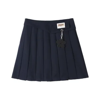 MITUAN Casual Short Skirts Women's Navy Blue