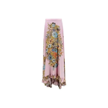 ETRO Floral Printed High-Waisted Maxi Dress