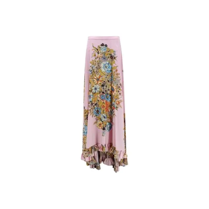 ETRO Floral Printed High-Waisted Maxi Dress-0