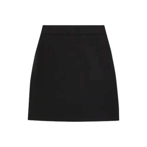 SCANLAN THEODORE Tailored Mini Skirt Casual Short Skirts Women's Black