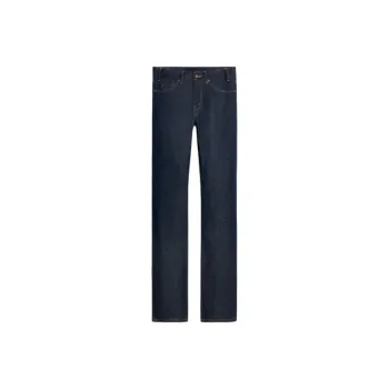 CELINE Francoise Jeans In Raw Wash Denim