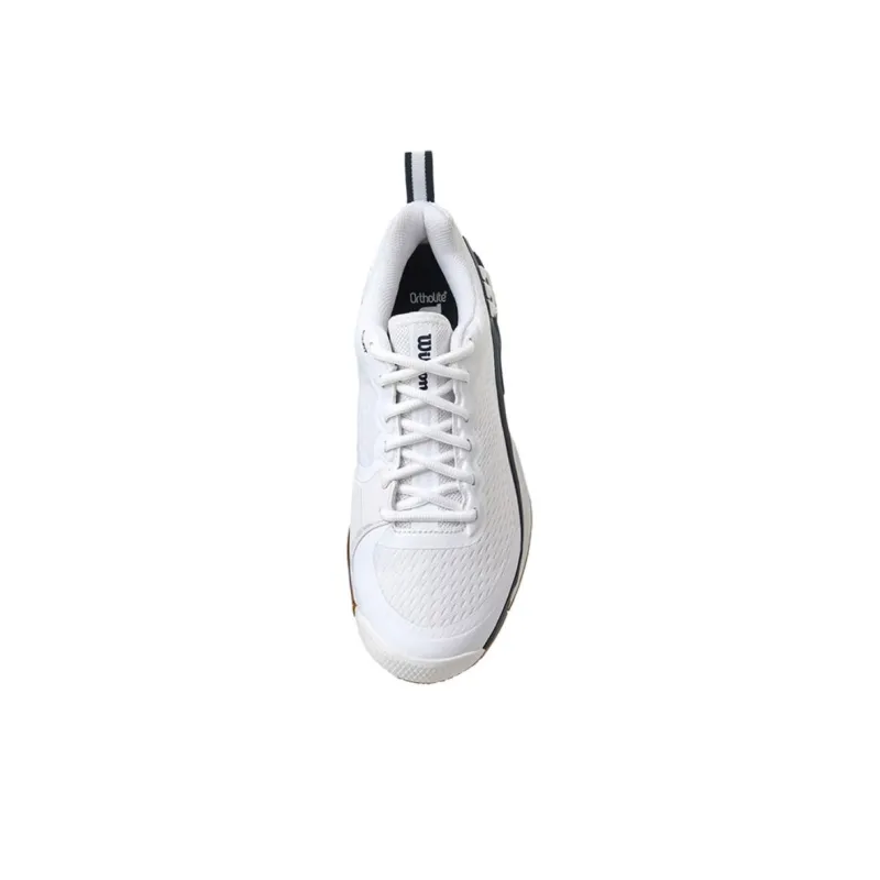 Wilson RUSH PRO 4.5 Anti Slip Wear Resistant Low Top Tennis Shoes Men's White Blue-3