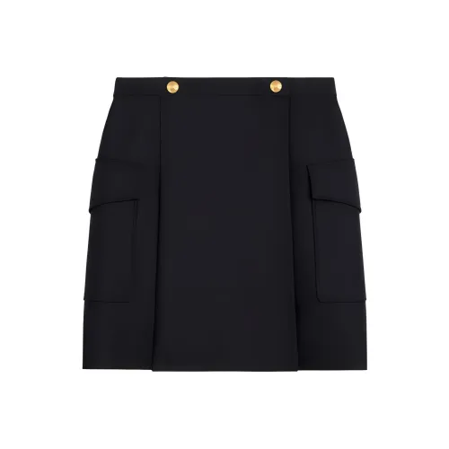 CELINE FW22 Casual Short Skirts Women's Black