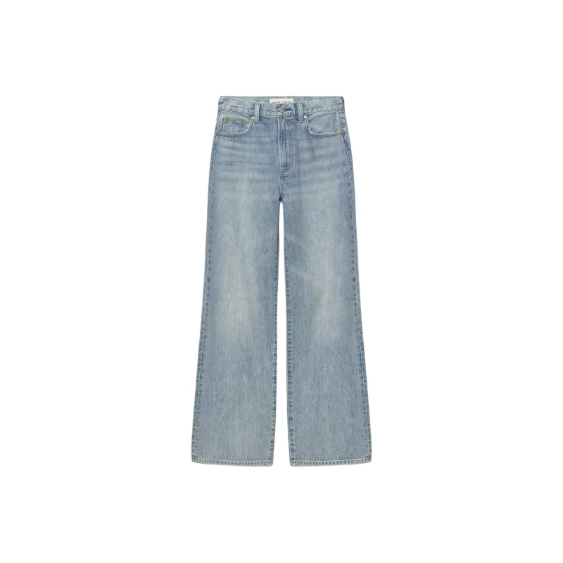 ARITZIA Denim Forum The Farrah Hi-Rise Wide Jean Jeans Women's 7 Years Blue Taboo/Blue Forbidden-0