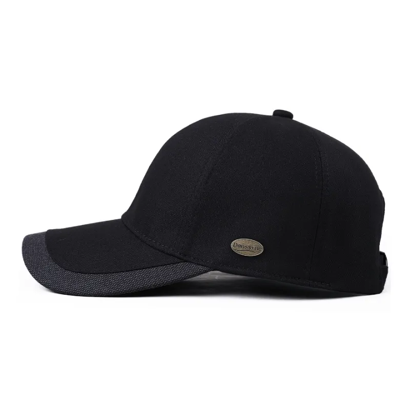 DENSSYNE Cotton Polyester Blend Baseball Caps Men's-1