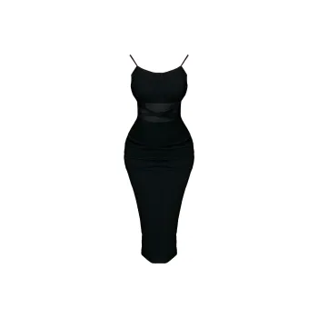 ONNFB Slip Dresses Women's Black Slip Dress