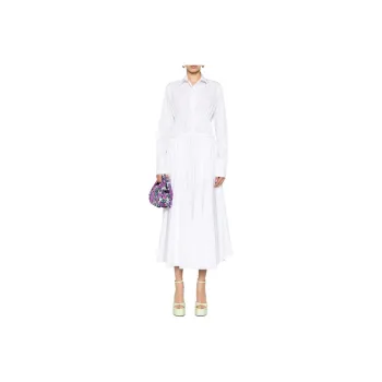 Patou Elasticated Waist Long Sleeved Maxi Dress