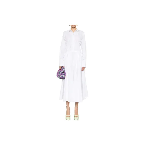 Patou Elasticated Waist Long Sleeved Maxi Dress