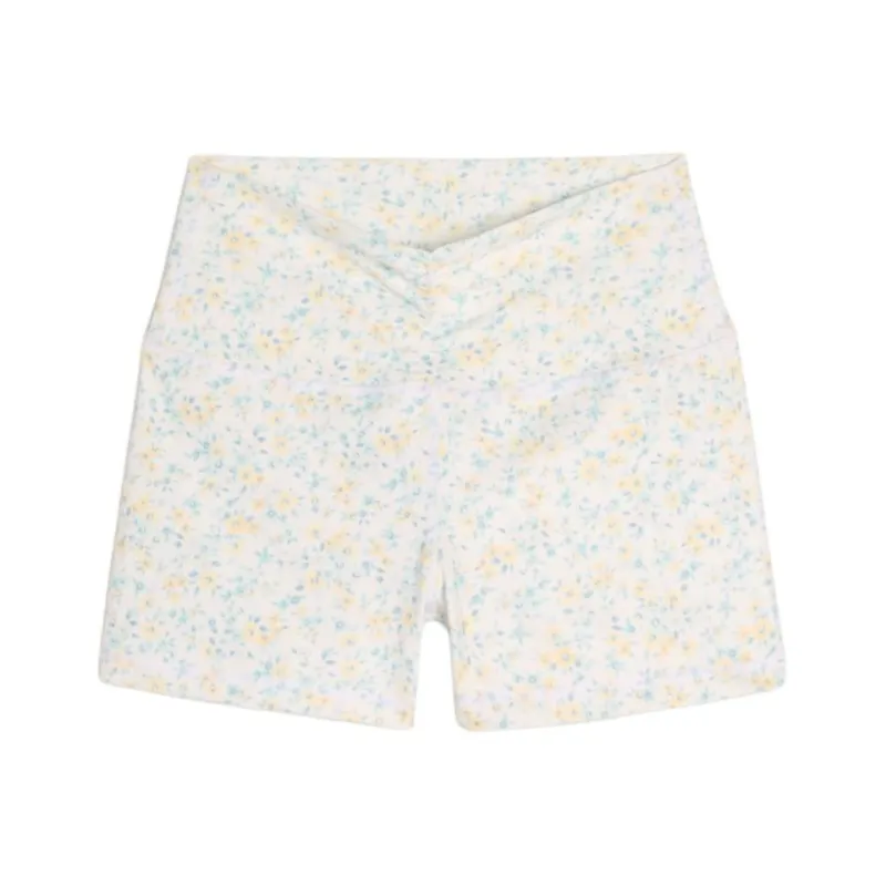 Hollister Casual Shorts Women's White Floral-0