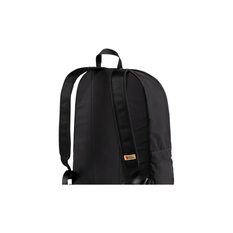 Fjallraven Recycled Polyester Backpack Unisex Black-3