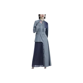 UNITED TOKYO SS24 Long Sleeved Dresses Women's Gray