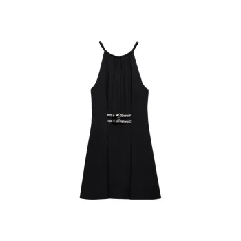 PRADA SS25 Slip Dress Women's Black