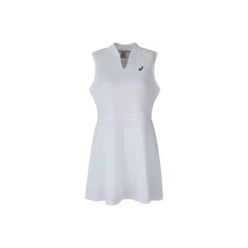 Asics SS25 Sleeveless Dress Women's White