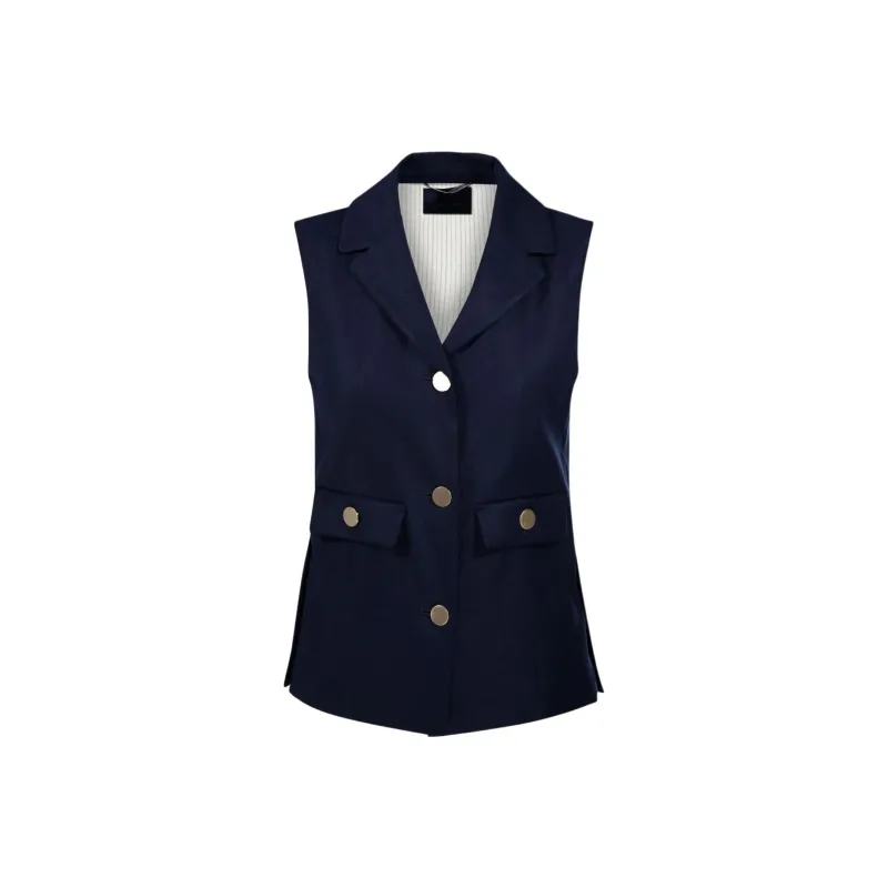 'S MAX MARA Single breasted Gilet-0