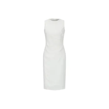 ONE SHALLOW Sleeveless Dress Women's White