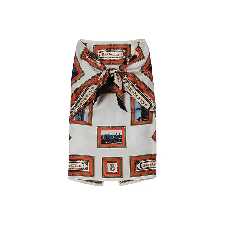 Burberry SS22 Skirt Women's Light Gray-0