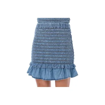 ISABEL MARANT Denim Short Skirts Women's Blue