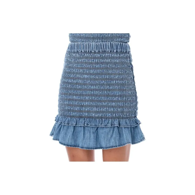 ISABEL MARANT Denim Short Skirts Women's Blue-0