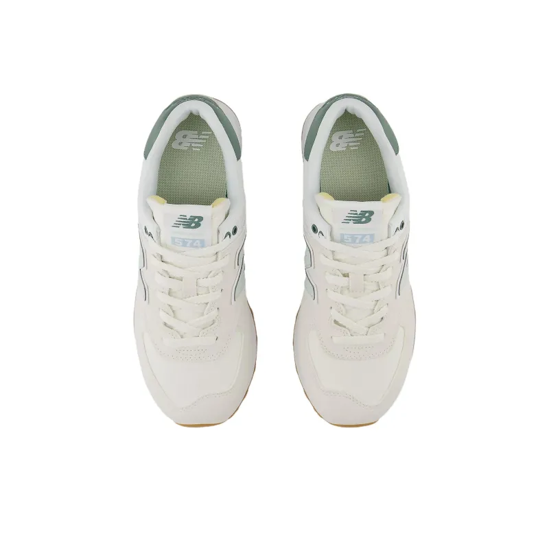New Balance 574 Sea Salt New Spruce Women's-3