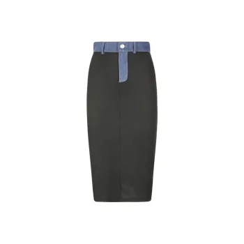 COPERNI Second Skin Rib Denim Skirt