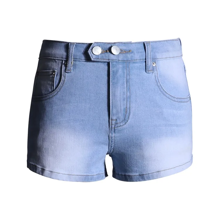 Wen Shan Denim Shorts Women's-3