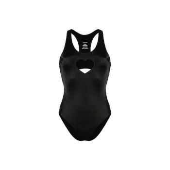 Vetements Heart Cut-Put One Piece Swimsuit