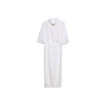 Mapping Cheongsam Women's White