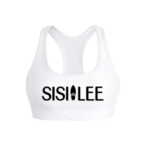SISII LEE 라벨 화이트 여성 비키니
