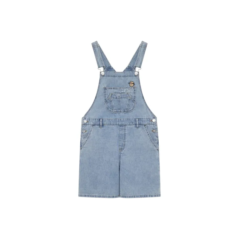 Teenie Weenie Denim Shorts Women's Light Blue-0
