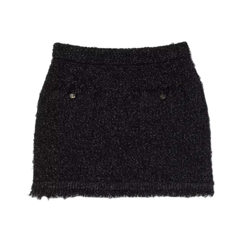 GUCCI Tweed Button Detailed Skirt-0