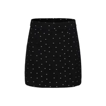SECFLY OFFICIAL Casual Short Skirts Women's Black