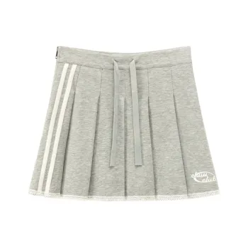 CHUU Casual Short Skirts Women's Light Heather Gray