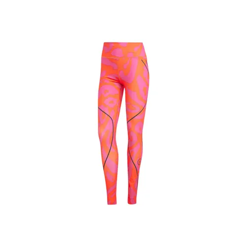 Adidas x Stella McCartney Truepace Long Running Leggings Athletic Trousers Women's Active Orange