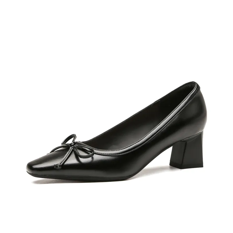 TATAYA Chunky Heel High Heels 5cm Women's-6