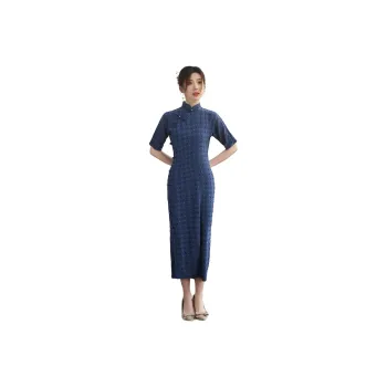 Red Colored Clothes Cheongsam Women's Graceful