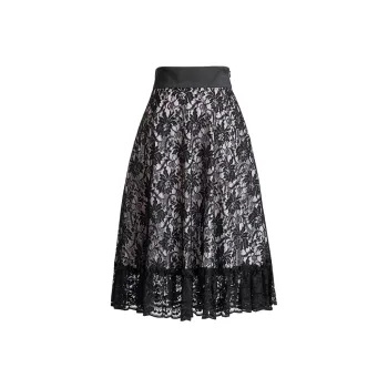 LIZZY Casual Long Skirts Women's Black