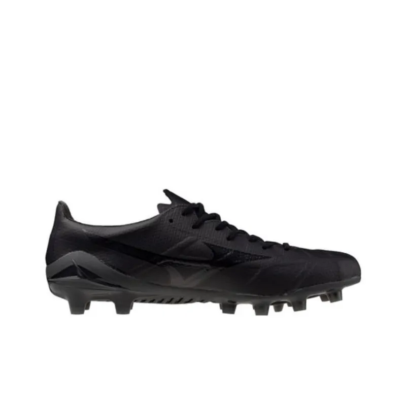 Mizuno Alpha 2 AG Rubber Short Studs Soccer Shoes Unisex Black-1